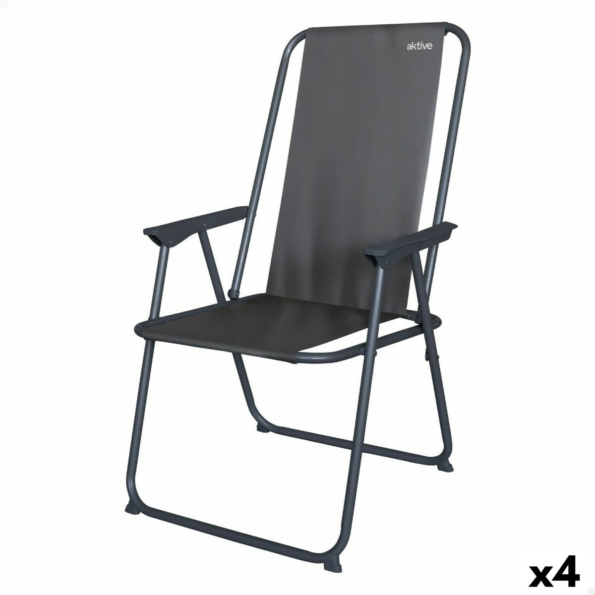 4899888761273 - Camping Klappstuhl 44 x 88 x 44 cm (4 Stück) 4899888761273 - Camping Klappstuhl 44 x 88 x 44 cm (4 Stück)