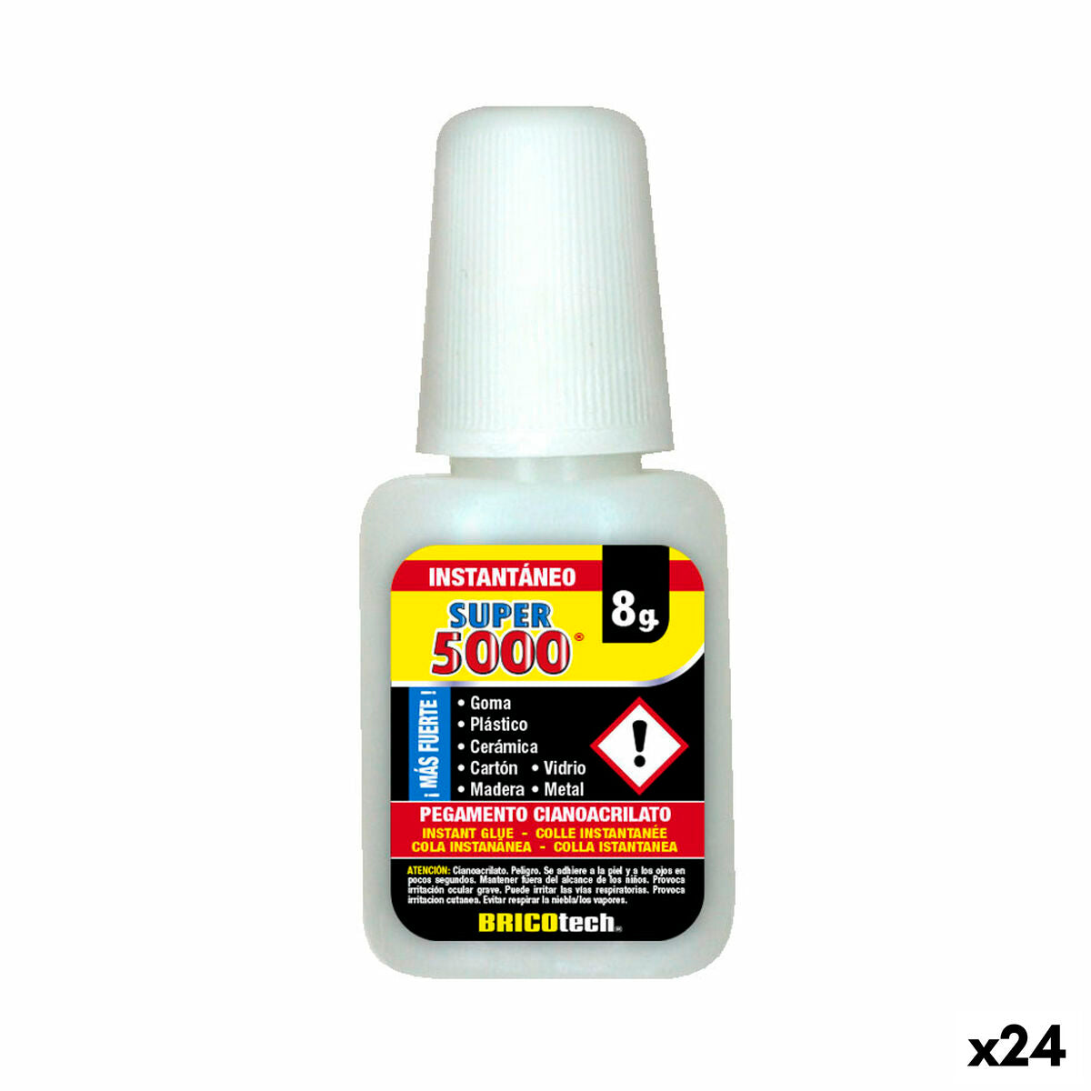 4899888767398 - Sekundenkleber Super 5000 8 g (24 Stück) 4899888767398 - Sekundenkleber Super 5000 8 g (24 Stück)