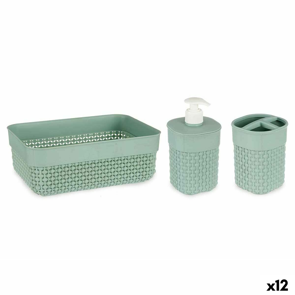 4899888771562 - Badeset PP-107-3 PP-107-3 Grüner Kunststoff 165 x 9 x 228 cm (12 Einheiten) 4899888771562 - Badeset PP-107-3 PP-107-3 Grüner Kunststoff 165 x 9 x 228 cm (12 Einheiten)