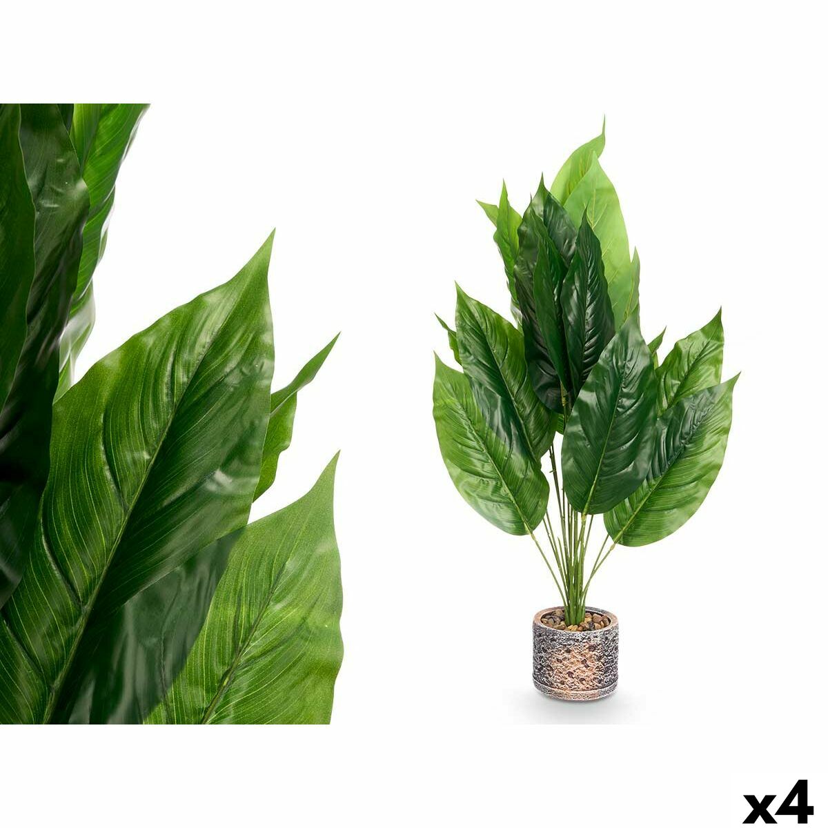 4899888772422 - Dekorationspflanze 11 Kunststoff Magnesium 50 x 50 x 84 cm (4 Stück)