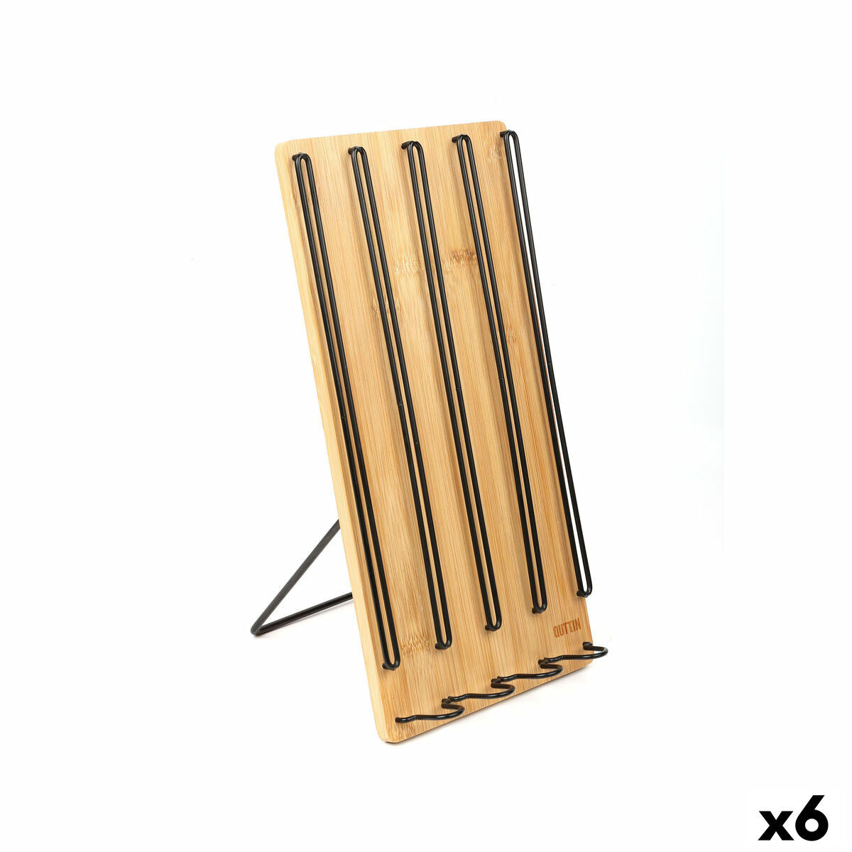 4899888777007 - Organizer für Kaffeekapseln Bambus 35 x 18 x 4 cm 40 Kaffeekapseln (6 Stück)