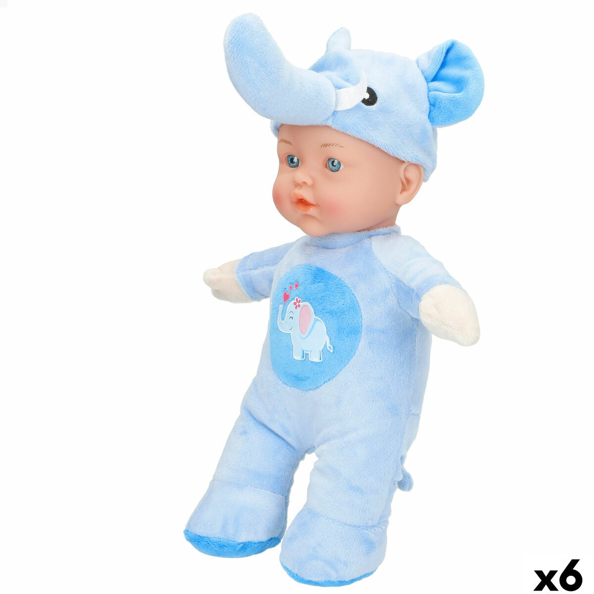 4899888779124 - Babypuppe 21 x 32 x 9 cm 6 Stück