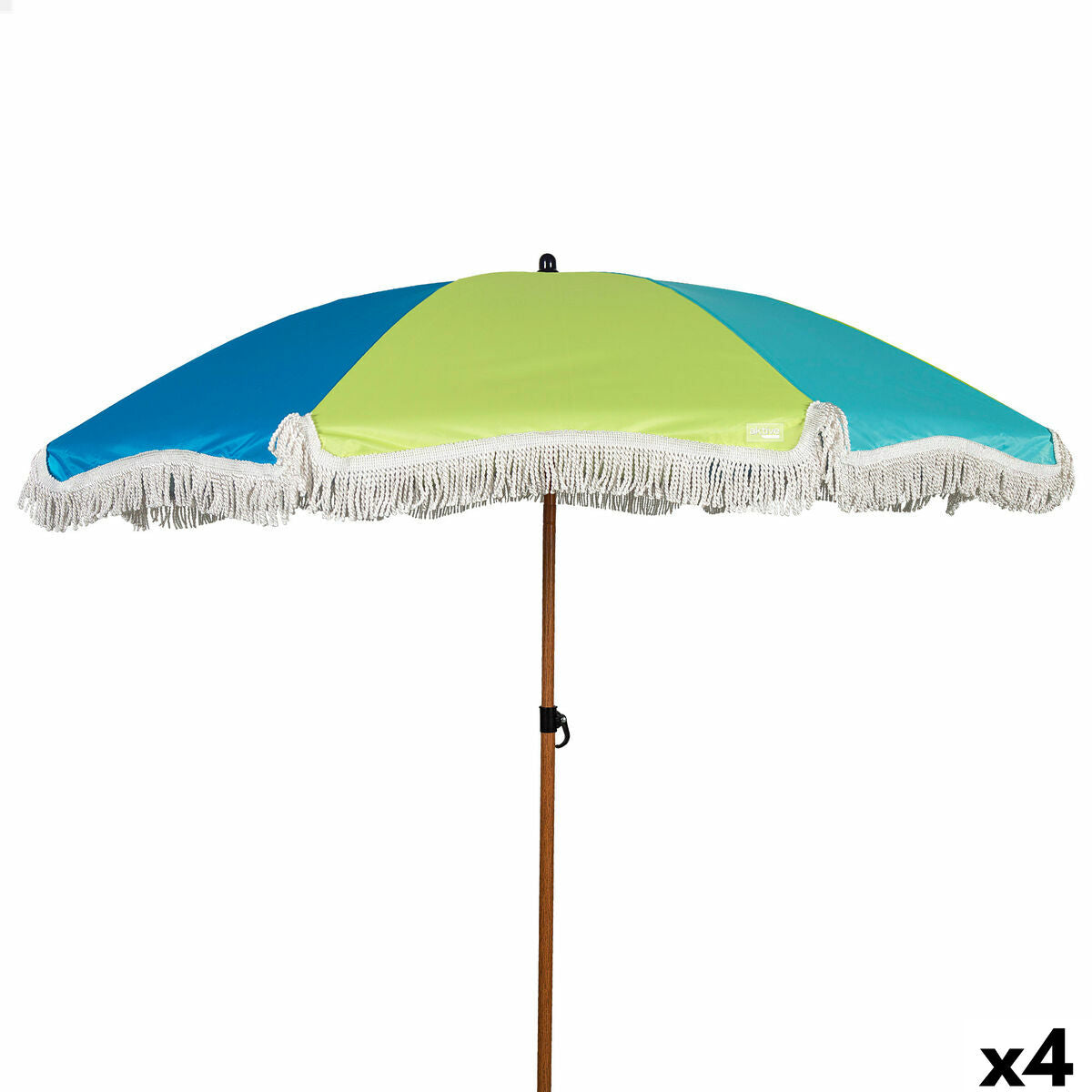 4899888779896 - Strandparasol --Multikolen 180 x 187 x 180 cm (4 Einheiten)