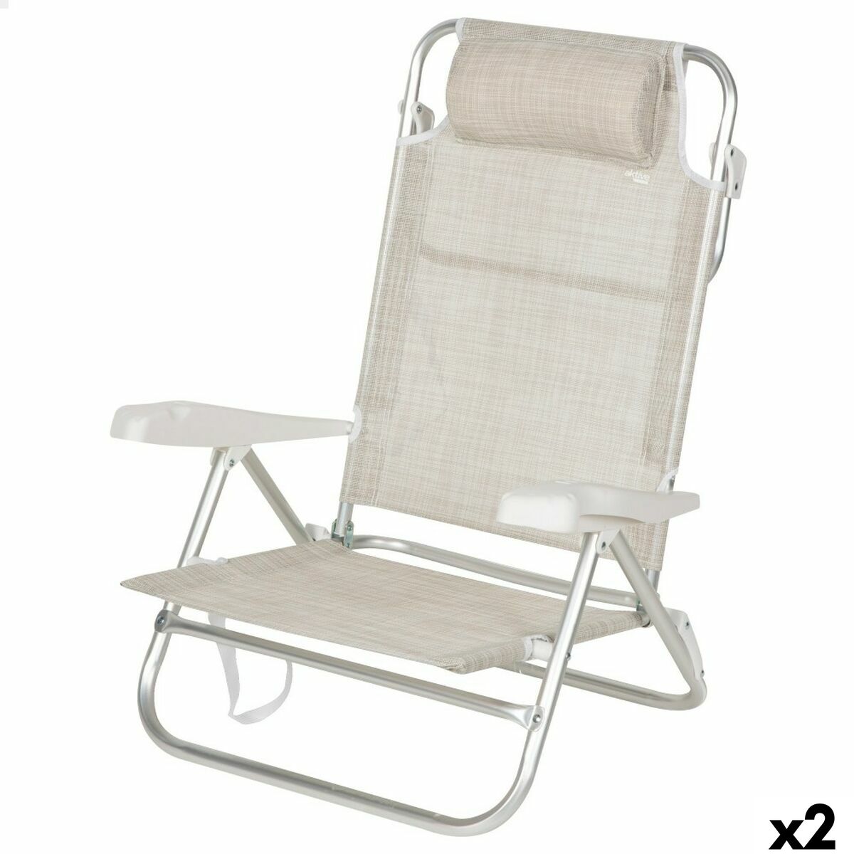 4899888780465 - Strandstuhl 47 x 82 x 49 cm (2 Stück) 4899888780465 - Strandstuhl 47 x 82 x 49 cm (2 Stück)