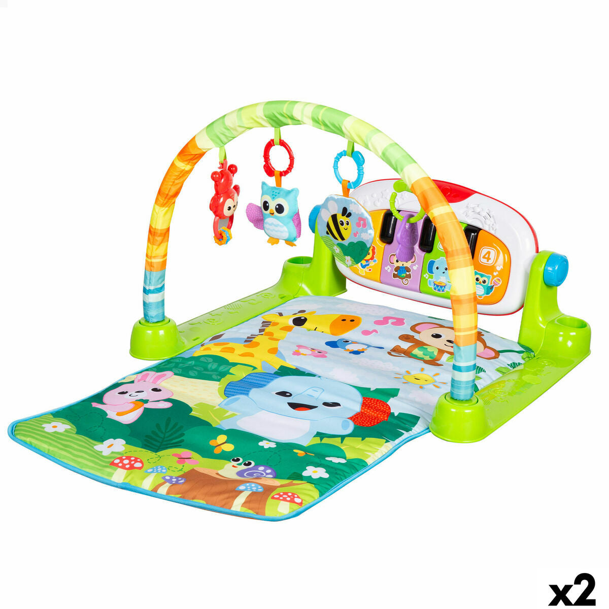 4899888780557 - Spielmatte Stoff Kunststoff 63 x 43 x 91 cm (2 Stück) 4899888780557 - Spielmatte Stoff Kunststoff 63 x 43 x 91 cm (2 Stück)