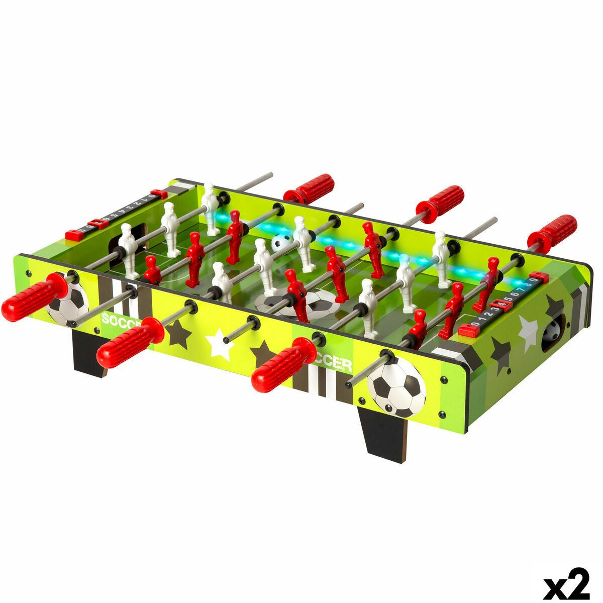 4899888780977 - Tischfußball 60 x 14 x 32 cm (2 Stück)