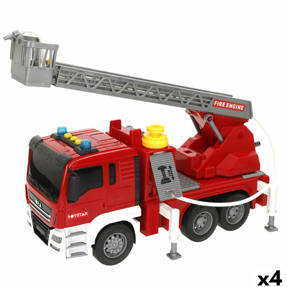 4899888781059 - Feuerwehrauto mit Licht und Sound 34 x 25 x 12 cm (4 Stück) 4899888781059 - Feuerwehrauto mit Licht und Sound 34 x 25 x 12 cm (4 Stück)