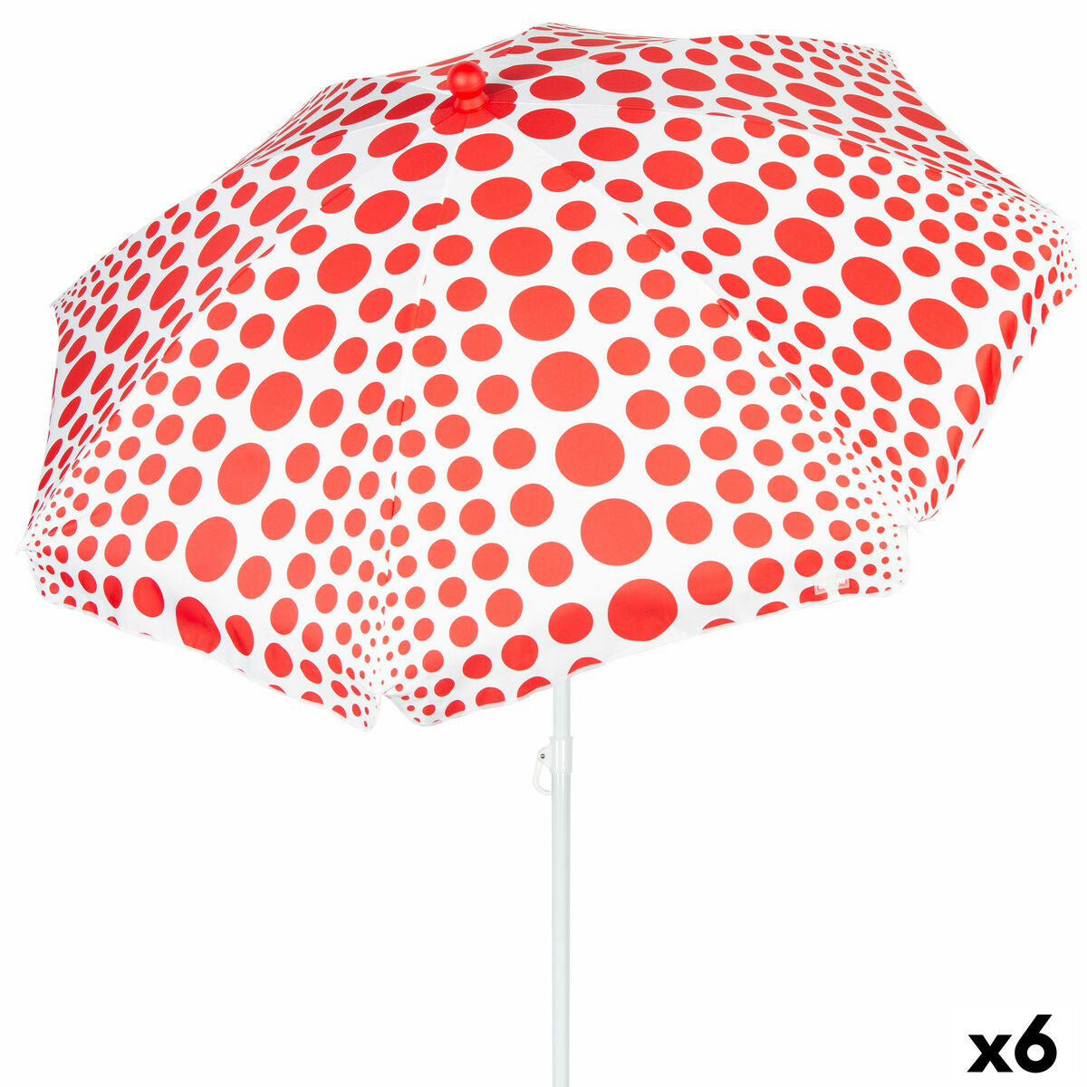 4899888792451 - Sonnenschirm Rot 200 x 205 x 200 cm (6 Stück) 4899888792451 - Sonnenschirm Rot 200 x 205 x 200 cm (6 Stück)