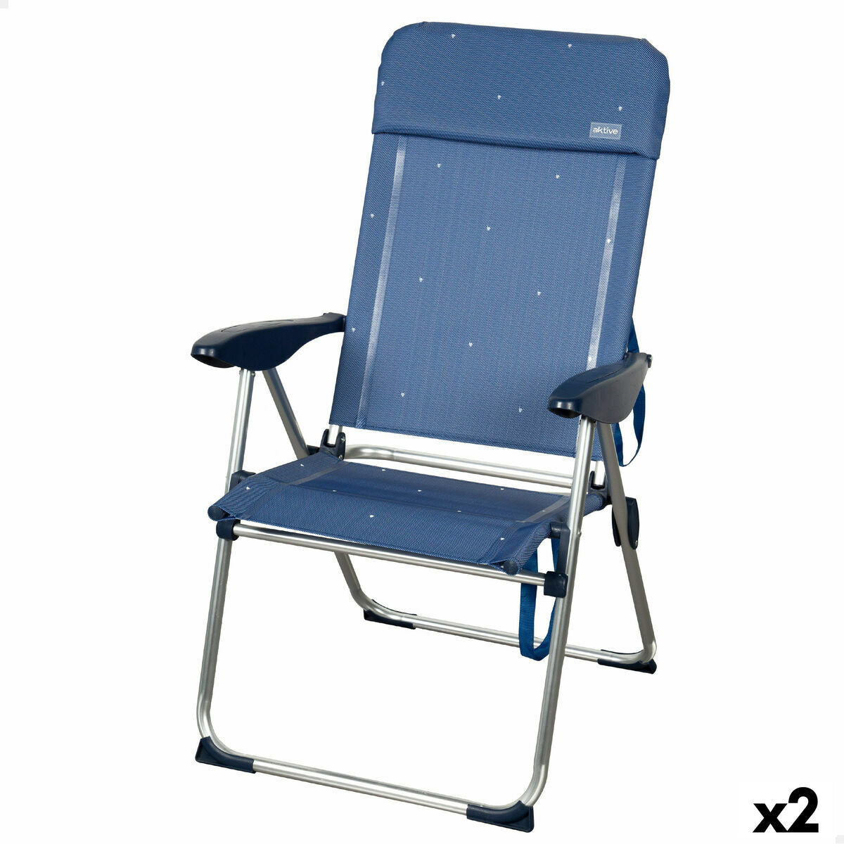 4899888792581 - Strandstuhl 48 x 110 x 65 cm (2 Stück) 4899888792581 - Strandstuhl 48 x 110 x 65 cm (2 Stück)