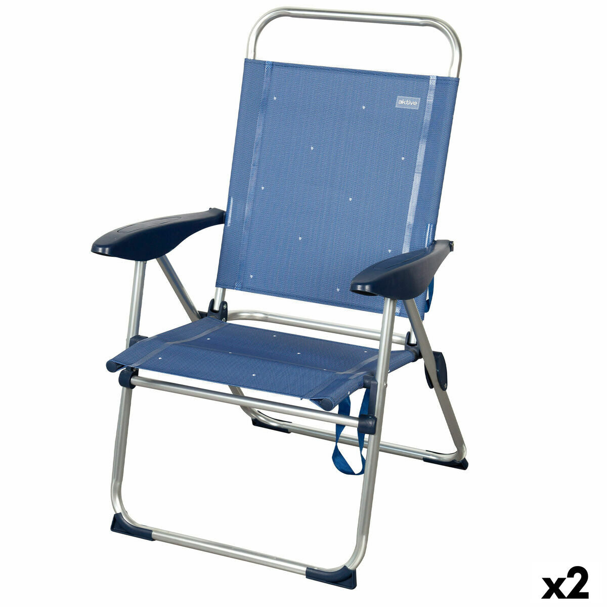 4899888792598 - Strandstuhl 48 x 100 x 60 cm (2 Stück) 4899888792598 - Strandstuhl 48 x 100 x 60 cm (2 Stück)