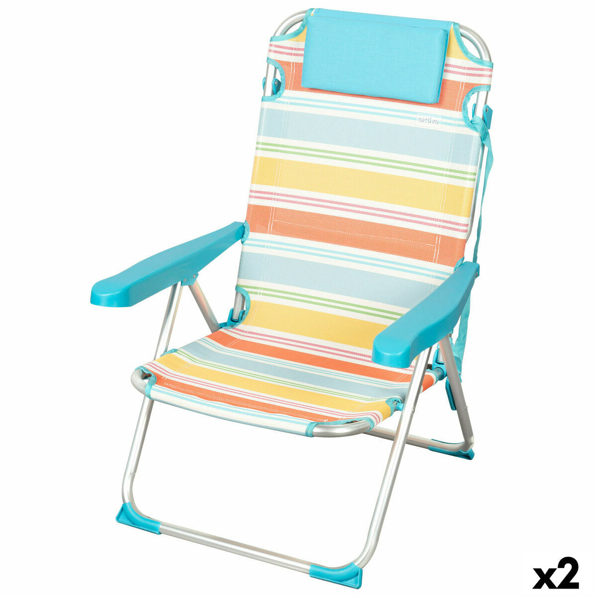 4899888792642 - Strandstuhl 48 x 90 x 60 cm (2 Stück) 4899888792642 - Strandstuhl 48 x 90 x 60 cm (2 Stück)