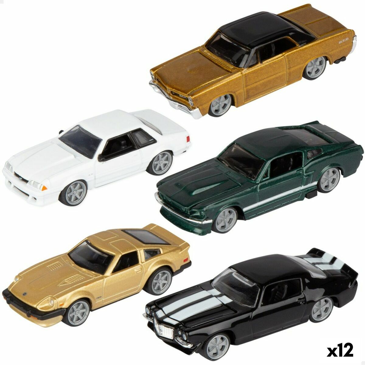 4899888793656 - Set mit 5 Autos 164 (12 Stück) 4899888793656 - Set mit 5 Autos 164 (12 Stück)