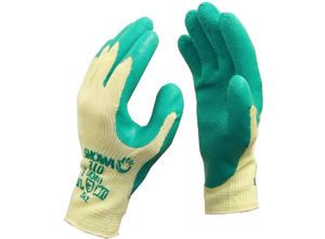 4901792012454 - Showa Handschuhe Green Grip 310G Latex mit Strickbund 11