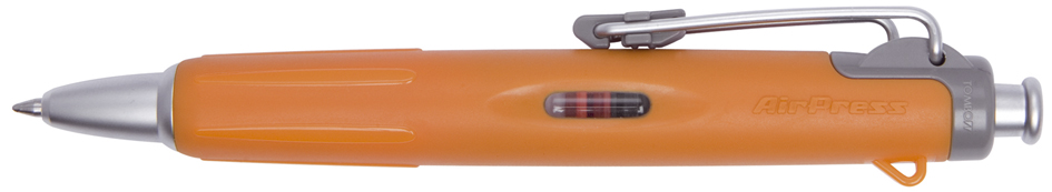 4901991554410 - Tombow Druckkugelschreiber AirPress Pen orange silber