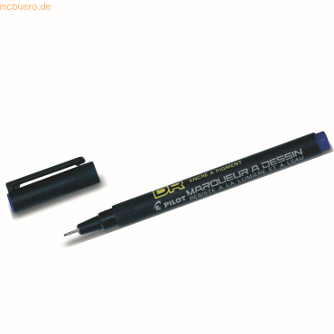 4902505086434 - 12 x Faserschreiber Drawing Pen 05mm Rundspitze blau