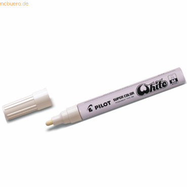 4902505088032 - Permanent-Marker SUPER COLOR White medium weiß