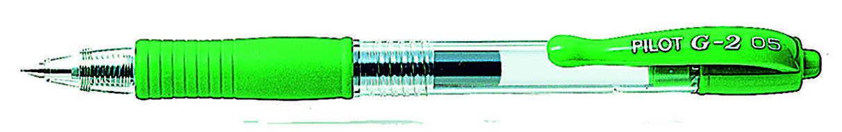 4902505166532 - Gelschreiber BL-G2-5 grün transluzent 03 mm mit Druckmechanik 4902505166532 Pilot