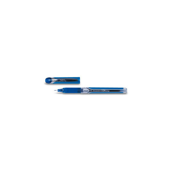 4902505279799 - Tintenroller Hi-Tecpoint V7 Grip BXGPN-V7 blau transparent 05 mm mit Kappe