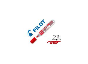 4902505355820 - Pilot - Rotulador v board master para pizarra blanca rojo tinta liquida trazo 23mm (pack de 10 uds)