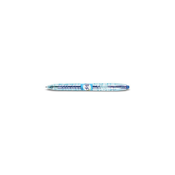 4902505377464 - Gelschreiber PILOT Bottle 2 Pen BeGreen blau Strichbreite 04 mm dokumentenecht nachfüllbar Druckmechanik 89 % Recyclingmaterial