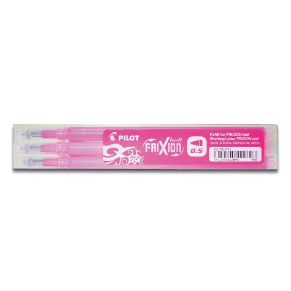 4902505422898 - Tintenrollerminen Frixion Clicker BLS-FR5-S3 pink 03 mm 4902505422898 BLS-FR5-S3-P 3 Stück