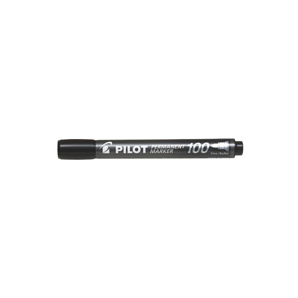 4902505511097 - Permanentmarker 100 SCA-100-B schwarz 1mm Rundspitze 4902505511097 Pilot