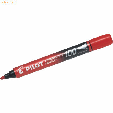 4902505511103 - PILOT Permanentmarker Marker perm SCA-100 rt 10 mm Rot