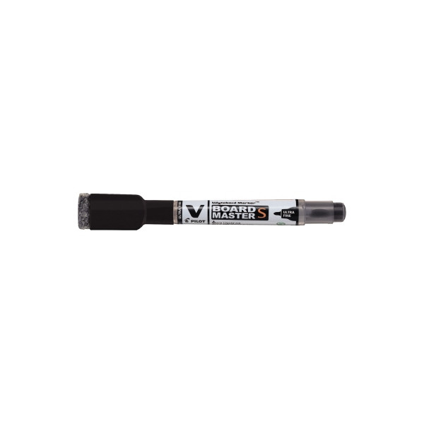 4902505512544 - Pilot V-Board Master S Ja Whiteboard-Marker Schwarz Extra Fein Rundspitze 08 mm Recycled