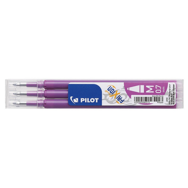 4902505584213 - PILOT Tintenrollerminen FRIXION Refill Purple 04 mm Violett