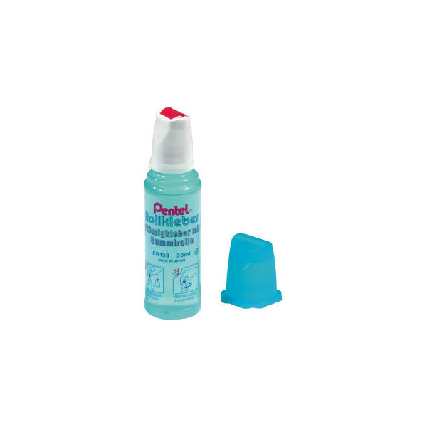 4902506048660 - Klebstoff Rollkleber geruchlos hellblau 30ml für Papier 30 Milliliter