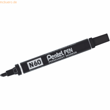 4902506078148 - 12 x Permanentmarker 15-55mm Keilspitze schwarz 4902506078148 - 12 x Permanentmarker 15-55mm Keilspitze schwarz