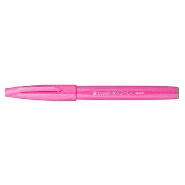 4902506287137 - Faserschreiber Sign Pen Brush - Pinselspitze pink 4902506287137 Pentel