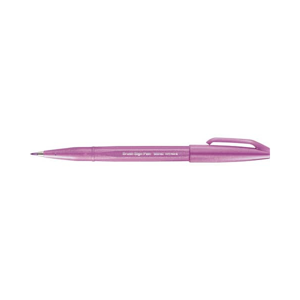 4902506365064 - Kalligrafiestift Sign Pen Brush - Pinselspitze pinklila 4902506365064 SES15C-P2X