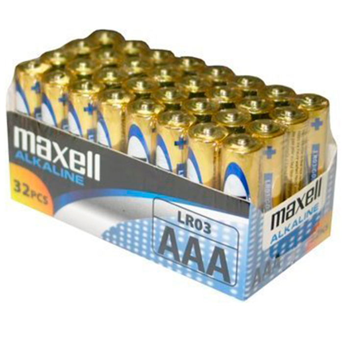 4902580731298 - MAXELL - BATTERIE AAA LR03 PACK*32 UDS