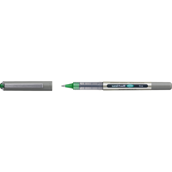 4902778315187 - eye fine UB-157 Tintenroller silber 05 mm Schreibfarbe grün 1 St 4902778315187 - eye fine UB-157 Tintenroller silber 05 mm Schreibfarbe grün 1 St