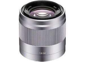 4905524796667 - E 50 mm F18 OSS 49 mm Filtergewinde (E-mount Anschluss) silber