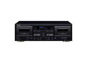 4907034221967 - TEAC Kassetten Player W-1200-B Abspielgeräte schwarz Stereoanlagen Bausteine