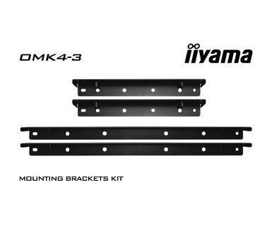 4948570032808 - OMK4-3 - Montagekomponente (4 Halterungen) - für LCD-Display - Bildschirmgröße 1092 cm (43) - für ProLite TF4339MSC-B1AG