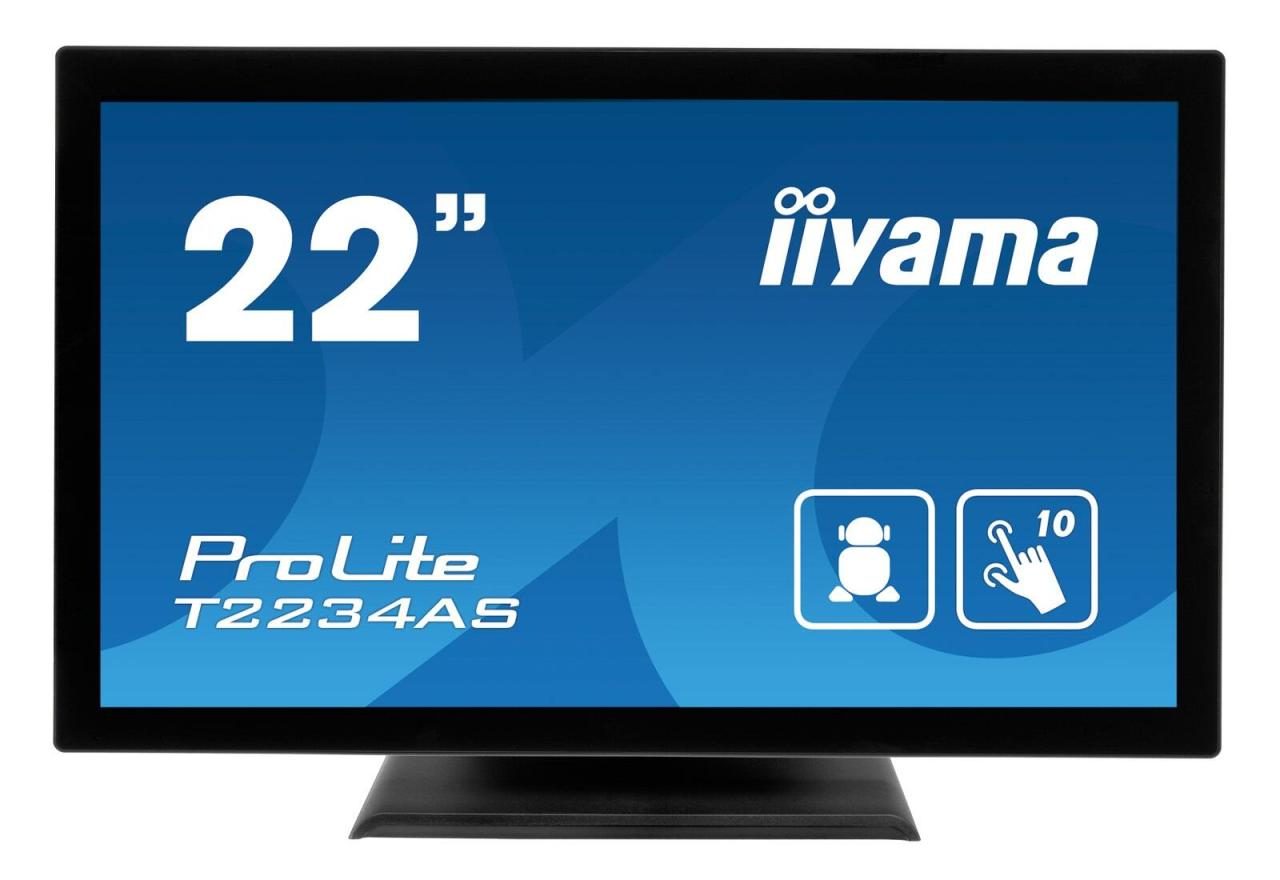 4948570117178 - Prolite T2234AS-B1 LED-Monitor 546 cm (215 Zoll) 1920 x 1080 Pixel 169 8 ms HDMI® USB 20 USB 32 Gen 1 (USB 30) RS232 LAN (10 100 1000 MBit s)