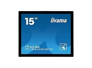 4948570118380 - iiyama ProLite TF1534MC-B7X - LED-Monitor - 38 cm (15) - offener Rahmen - Touchscreen - 1024 x 768 - TN - 370 cd m² - 7001 - 8 ms - HDMI VGA DisplayPort - Schwarz