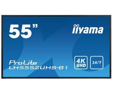 4948570118496 - iiyama ProLite LH5552UHS-B1 140 cm (55) Klasse (1388 cm (546) sichtbar) LCD-Display mit LED-Hintergrundbeleuchtung - 4K - für Digital Signage 4948570118496 - iiyama ProLite LH5552UHS-B1 140 cm (55) Klasse (1388 cm (546) sichtbar) LCD-Display mit LED-Hintergrundbeleuchtung - 4K - für Digital Signage
