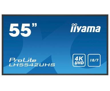 4948570118595 - iiyama ProLite LH5542UHS-B3 140 cm (55) Klasse (1388 cm (546) sichtbar) LCD-Display mit LED-Hintergrundbeleuchtung - 4K - für Digital Signage