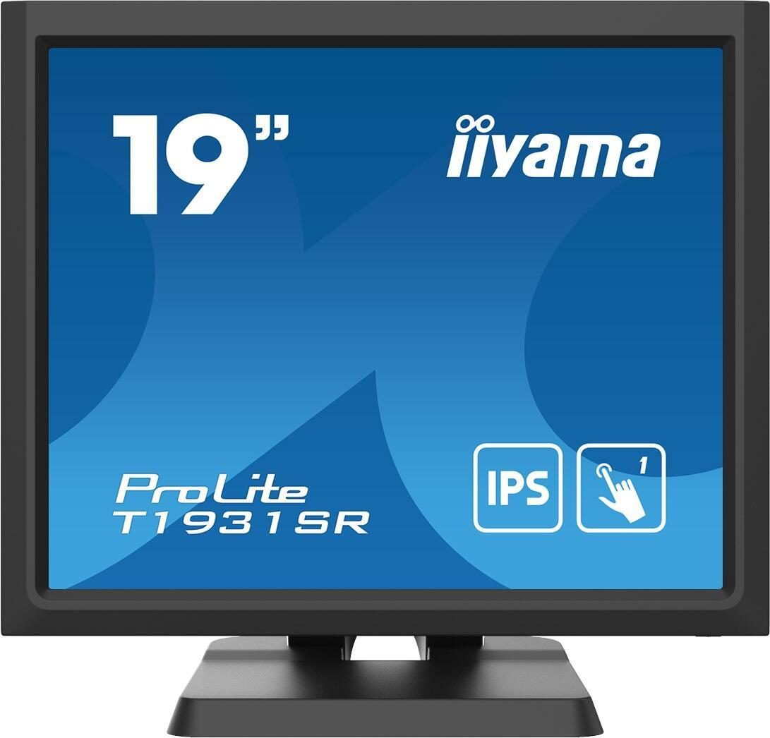 4948570119387 - iiyama ProLite T1931SR-B6 Touchscreen-Monitor 483 cm (19 ) 1280 x 1024 Pixel Single-Touch Multi-Nutzer Schwarz [Energieklasse F] (T1931SR-B6)