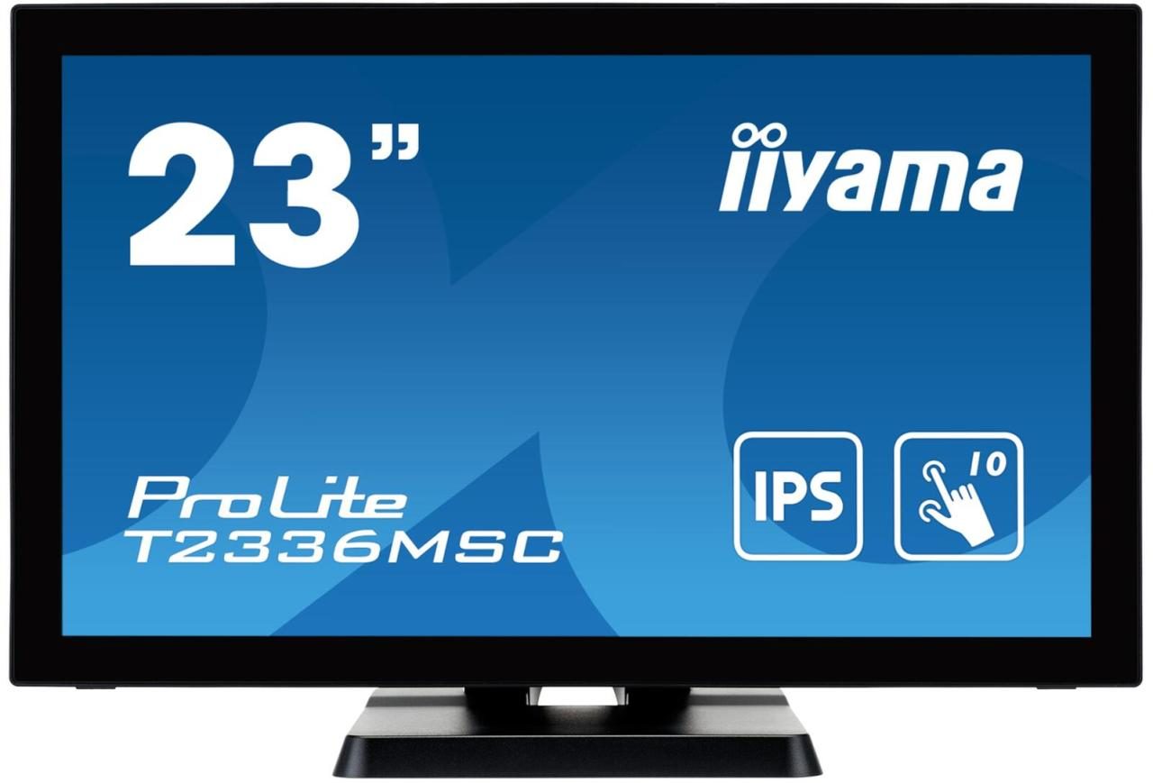 4948570121083 - iiyama ProLite T2336MSC-B3 - LED-Monitor - 584 cm (23) - Touchscreen - 1920 x 1080 Full HD (1080p) @ 60 Hz - IPS