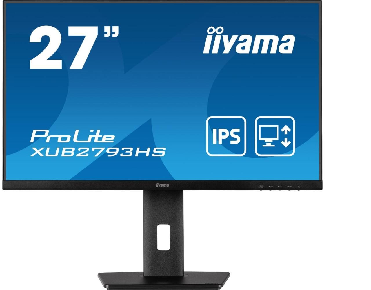 4948570121168 - iiyama ProLite XUB2793HS-B5 - LED-Monitor - 685 cm (27) - 1920 x 1080 Full HD (1080p) @ 75 Hz - IPS - 300 cd m²