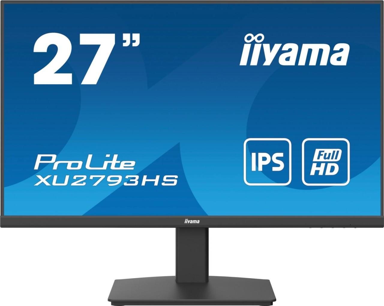 4948570121175 - PROLITE XU2793HS-B5 LED-Monitor 686 cm (27 Zoll) EEK E (A - G) 1920 x 1080 Pixel Full HD 4 ms HDMI® DisplayPort Kopfhörer (35 mm Klinke) IPS LED