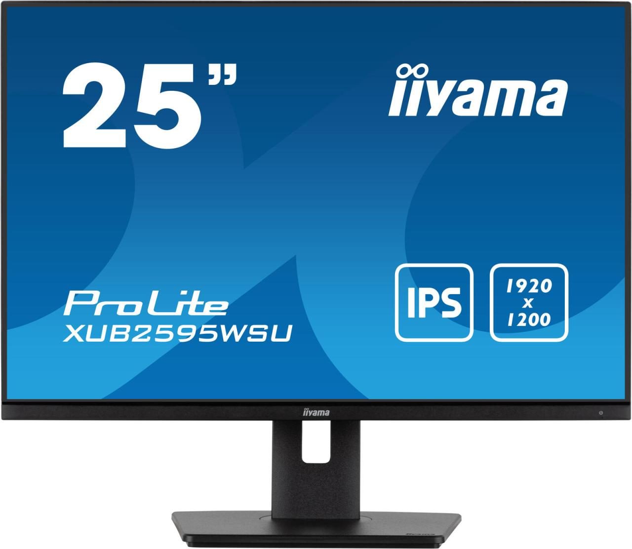 4948570121465 - 25 ETE IPS-panel LED-Monitor EEK F (A - G) 635 cm (25 Zoll) 1920 x 1200 Pixel 1610 4 ms HDMI® DisplayPort Kopfhörer (35 mm Klinke) USB VGA