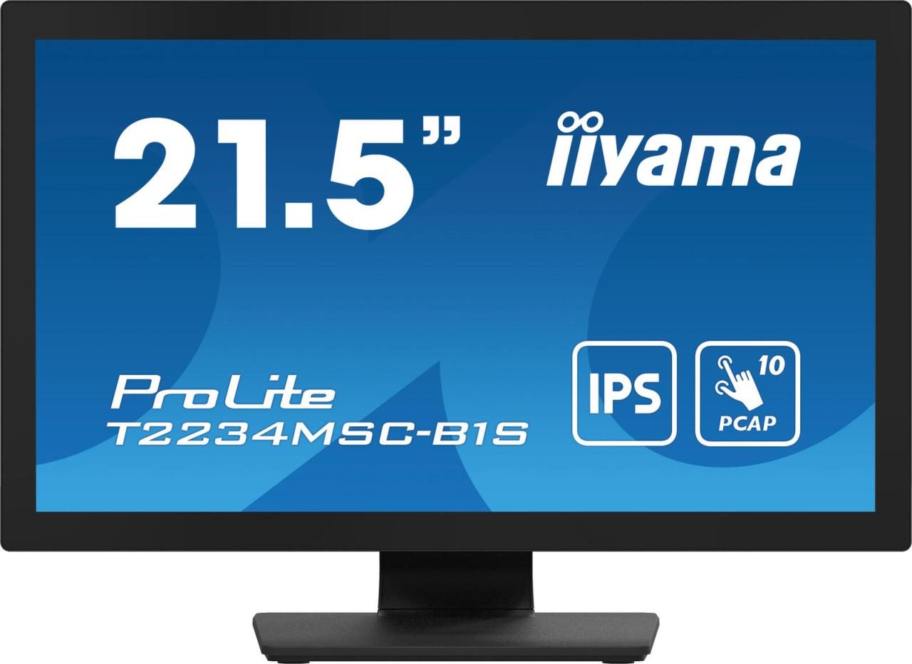 4948570122226 - ProLite T2234MSC-B1S Touchscreen-Monitor EEK E (A - G) 546 cm (215 Zoll) 1920 x 1080 Pixel 169 18 ms HDMI® DisplayPort Audio-Line-out VGA IPS LCD