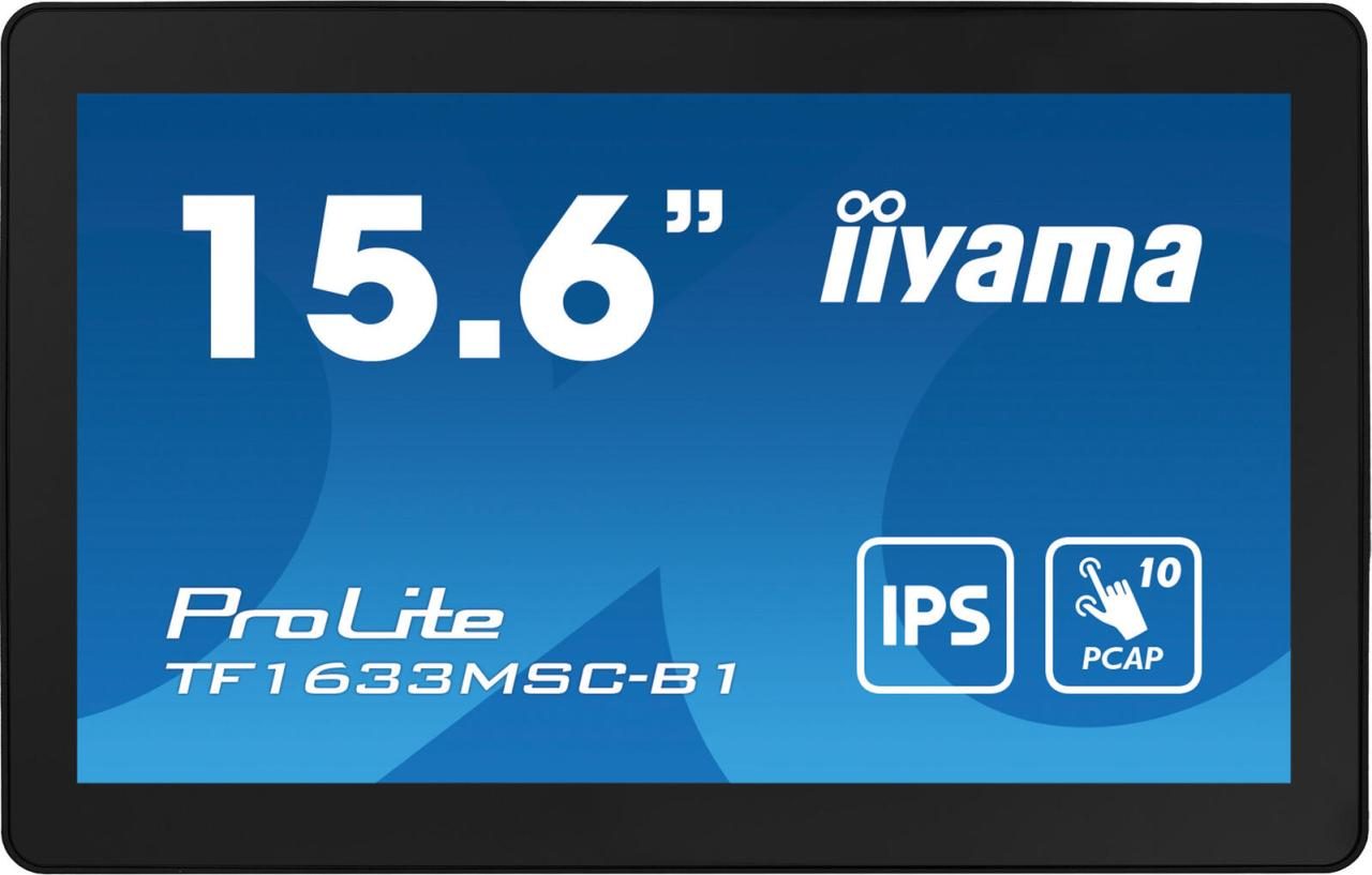 4948570122530 - 15 iiyama ProLite TF1633MSC-B1 - LED monitor - Full HD (1080p) - 156 - 5 ms - Bildschirm