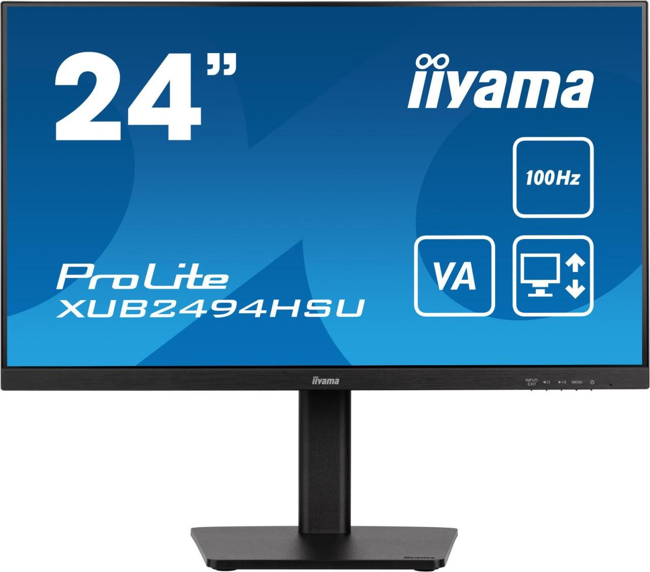 4948570122660 - XUB2494HSU-B6 LED-Monitor EEK E (A - G) 61 cm (24 Zoll) 1920 x 1080 Pixel 169 1 ms HDMI® DisplayPort Kopfhörer (35 mm Klinke) USB 20 VA LED